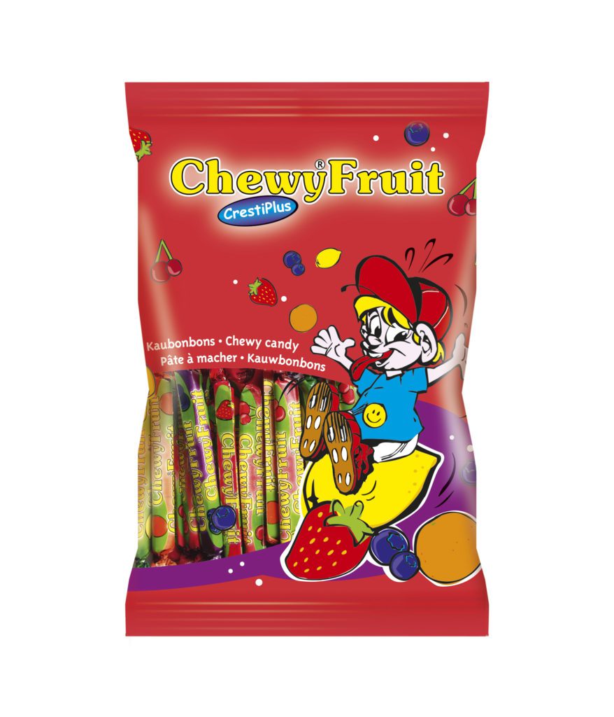 Fruchtmischung-Kaubonbons