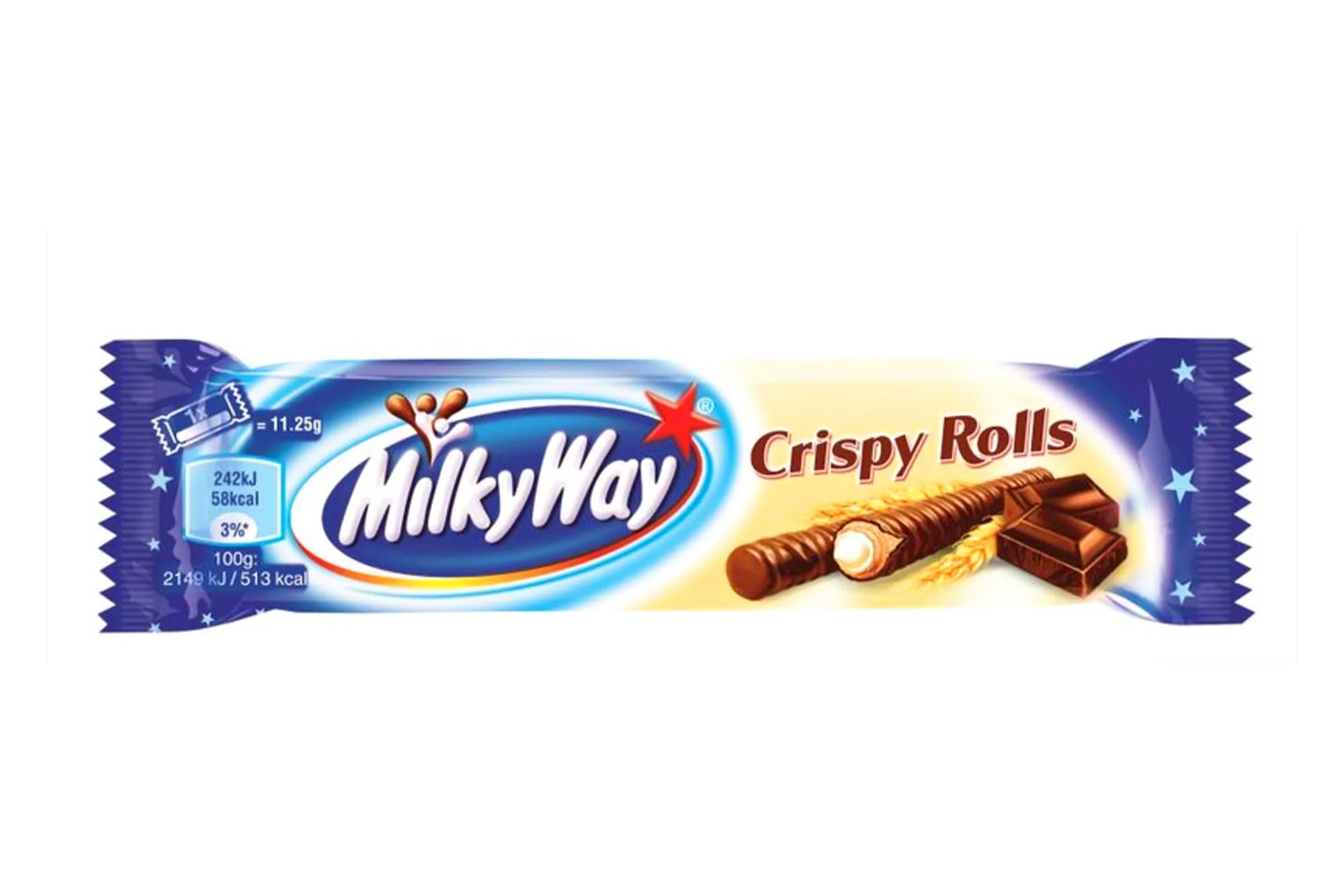 Milky Way Wafer Rolls