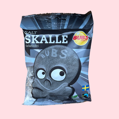 Bubs Salty grijs zakje met bubs logo