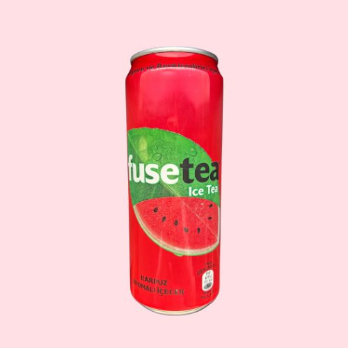 Fuze Tea Watermelon smaak met rode verpakking