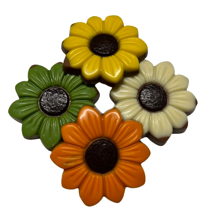 Chocolade Bloemen Melk