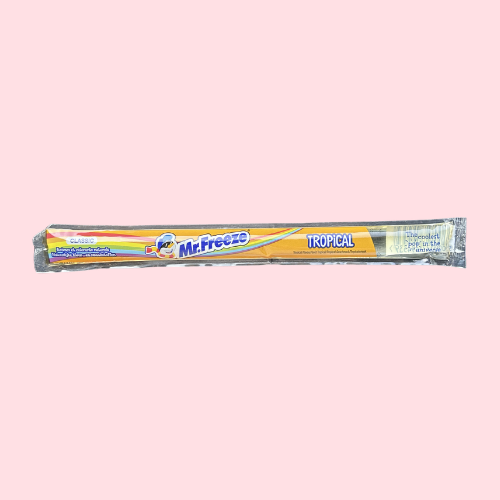 Mr Freeze Classic Waterijsje oranje ijsje met mr freeze logo