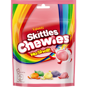 Skittles Chewies No Shell