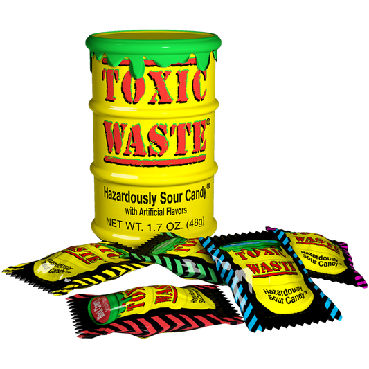 Toxic Waste Yellow Sour Candy