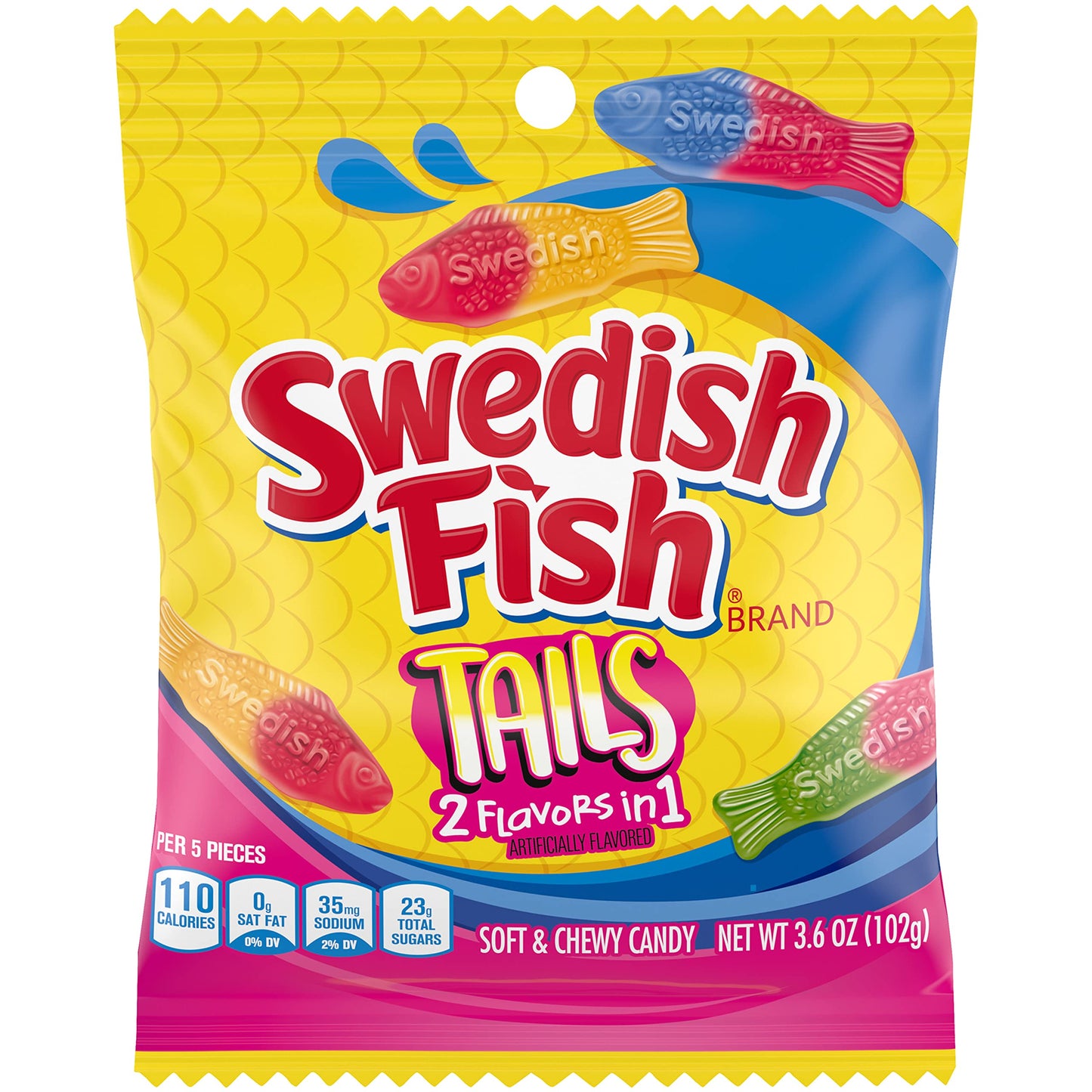 Swedish Fish 2-1 Tails