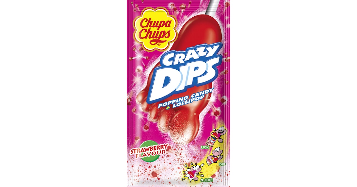 Crazy dips aarbei