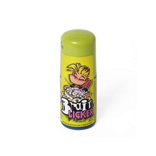 Groen Brain Licker flesje met brein