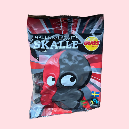 Bubs Framboos Drop rood zwarte verpakking met bubs logo