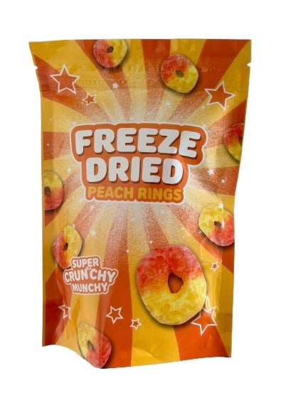 Freeze Dried Perzik Ringen