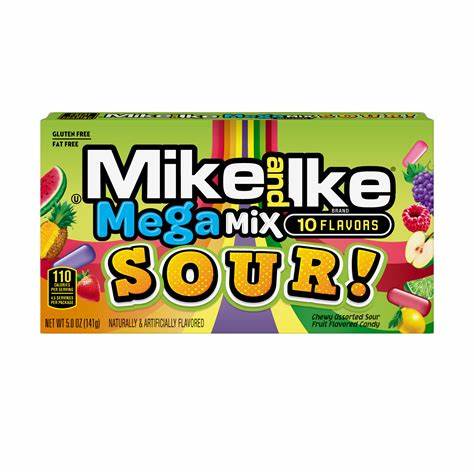 Mike And Ike Mega Mix Sour