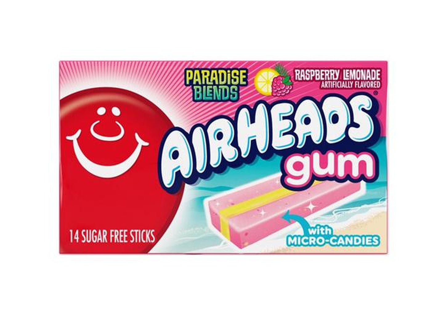 Airheads Gum Rasberry Lemonade