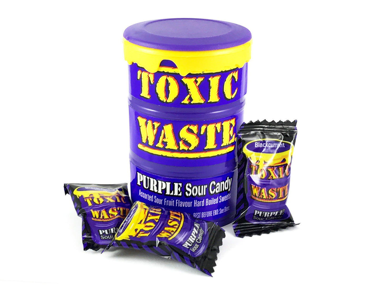 Toxic Waste Purple Sour Candy