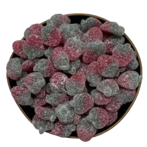 Kohlensäurehaltige Erdbeeren