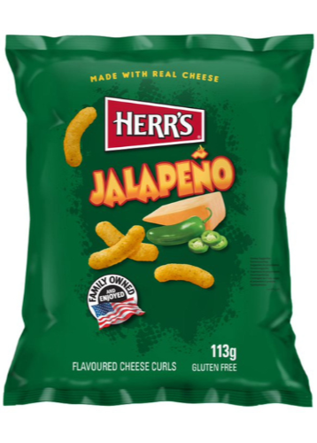 Boucles au jalapeño de Herr
