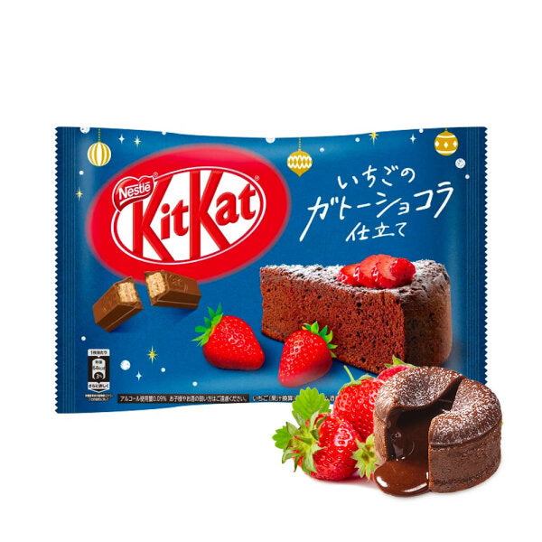 Kitkat Strawberry Choco Cake