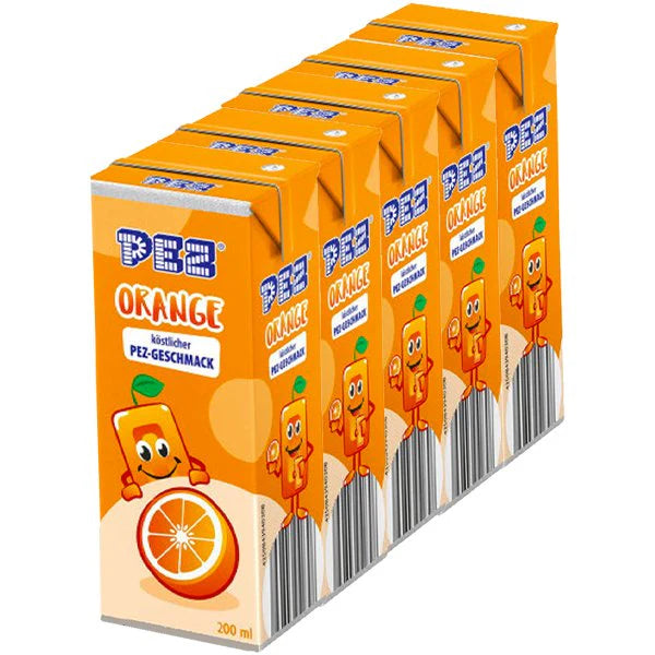 Pez Drink 5-Pack Sinaasappel