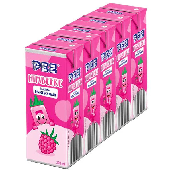 Pez Drink 5-pack Framboos