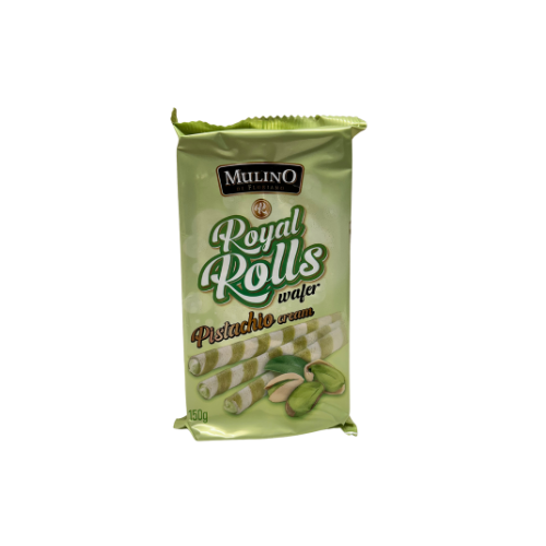 Pistache Wafer Rolls