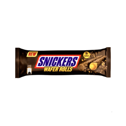 Rouleaux de gaufrettes Snickers